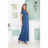 Long Button Up Neckline Pure Cotton Nighty